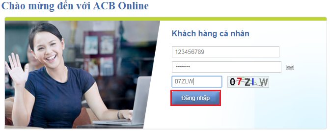 Chuyển tiền ACB Online