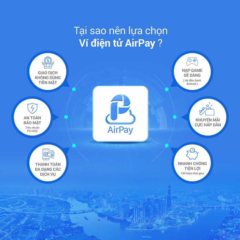 Ưu điểm của ví điện tử Airpay