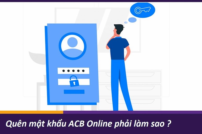 Làm gì khi quên mật khẩu ACB Online