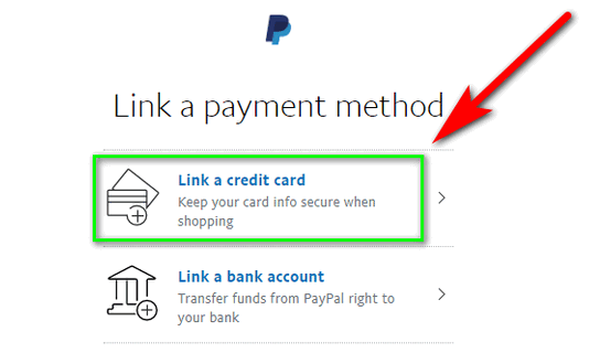 add thẻ vào paypal