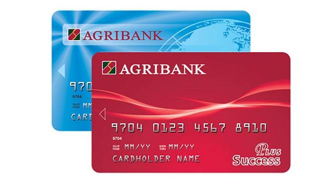 Thẻ ATM của ngân hàng Agribank.