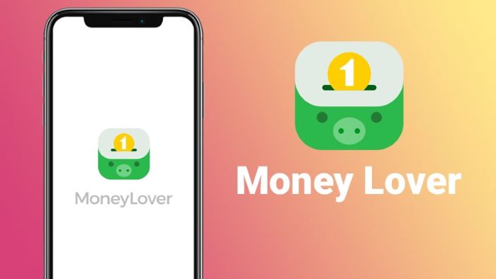 Giao diện App quản lý chi tiêu Money Lover