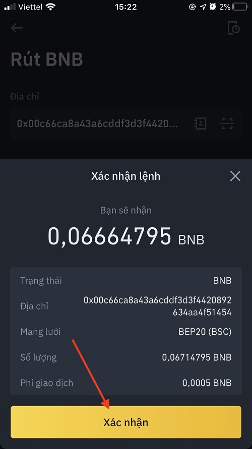 Rút đồng Coin khỏi sàn Binance