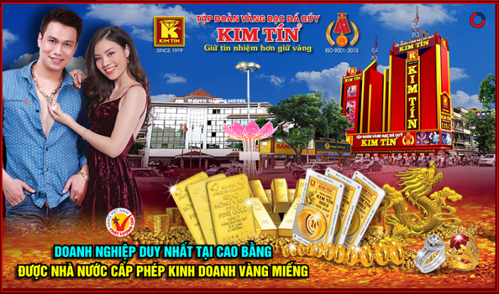 Kim Tín là thương hiệu vàng bạc uy tín