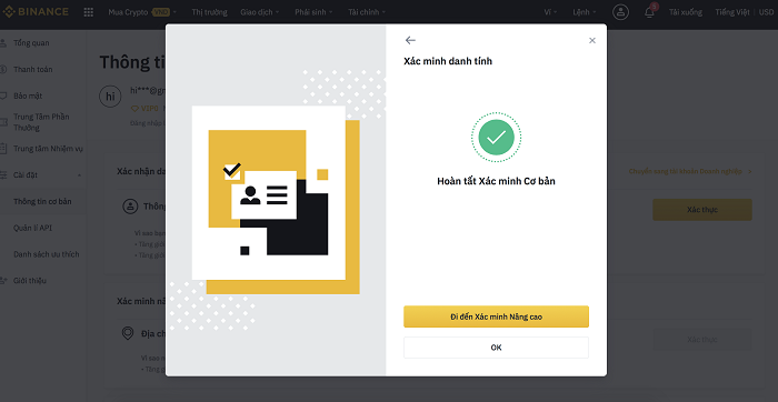 Xác minh KYC