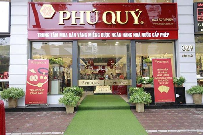 Phú Quý - thương hiệu vàng uy tín quốc gia