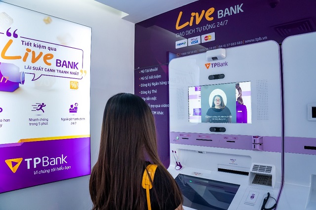 Nạp tiền vào thẻ ATM Vietinbank tại các cây ATM LiveBank Tpbank