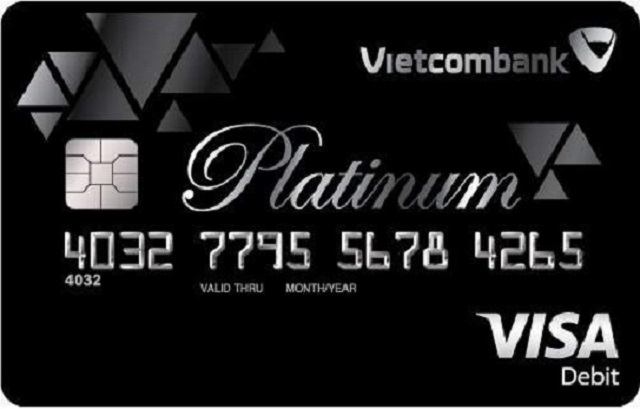 Thẻ tín dụng Vietcombank Visa Platinum