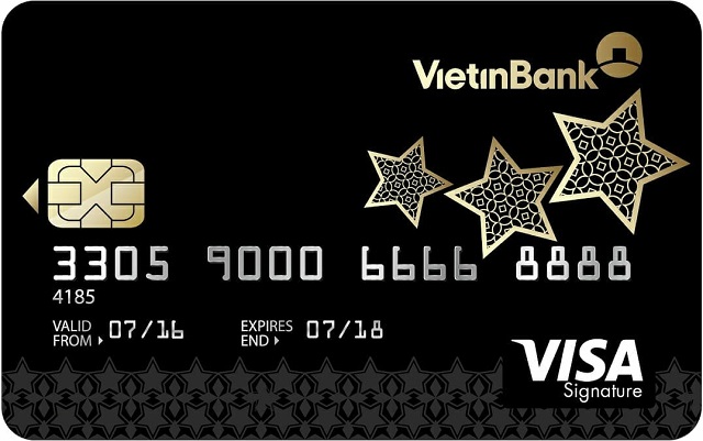 Các loại thẻ tín dụng ngân hàng Vietinbank