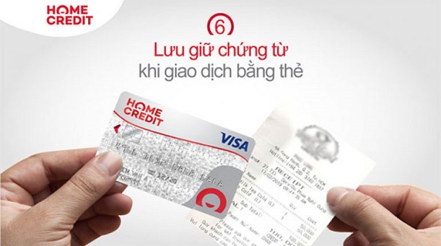 Cách sử dụng thẻ tín dụng Home Credit đúng cách