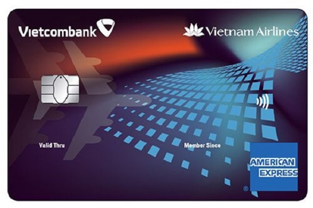 Thẻ tín dụng Vietcombank Vietnam Airlines Platinum American Express