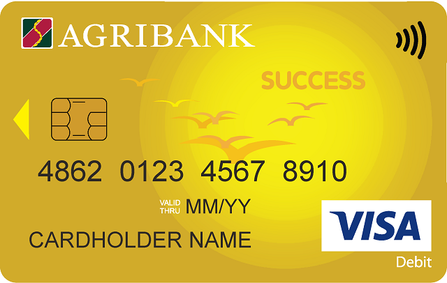 Thẻ Visa ngân hàng Agribank