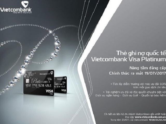 Lợi ích khi sử dụng thẻ tín dụng Vietcombank Visa Platinum