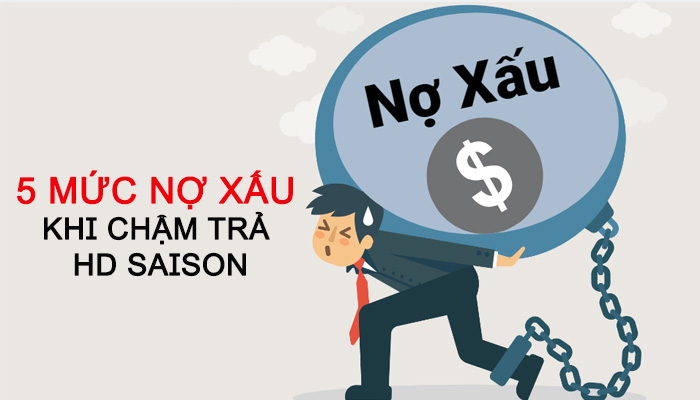 Trả chậm HDSaison có phát sinh nợ xấu không?