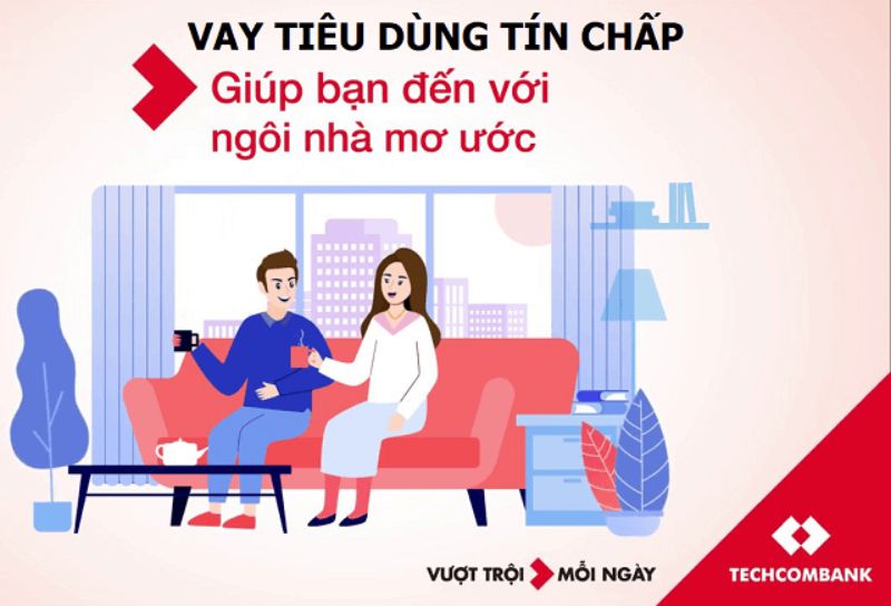 Vay tiêu dùng tín chấp Techcombank 