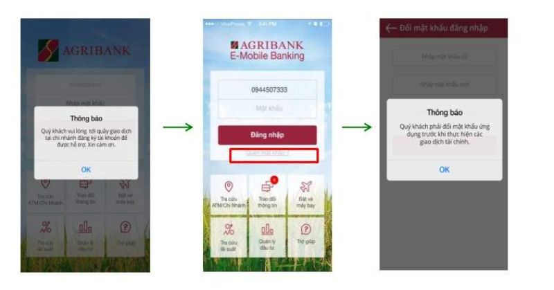 Hướng dẫn lấy lại mật khẩu tại một số ngân hàng