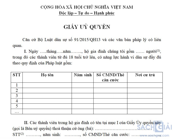 Giấy Ủy Quyền Vay Vốn Ngân Hàng Là Gì?