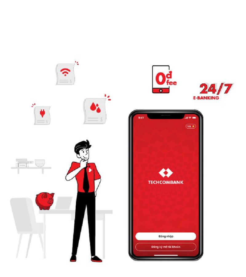 Một số khoản phí khác tại ngân hàng Techcombank