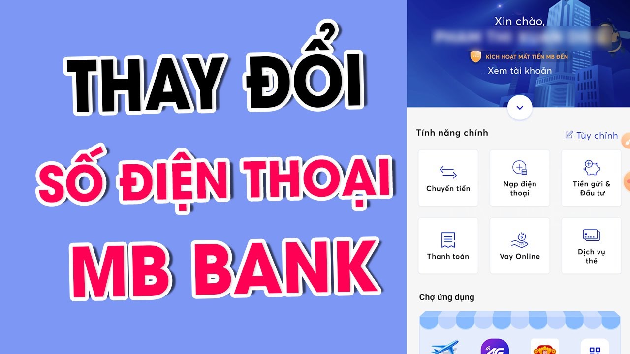 Điều kiện đổi số điện thoại MBBank