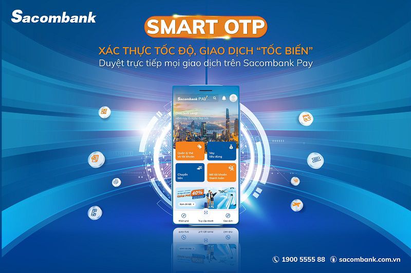 Tìm hiểu về số điện thoại nhận OTP Sacombank