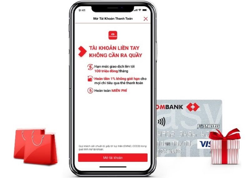 Tiện ích và tính năng của Fast Mobile Techcombank