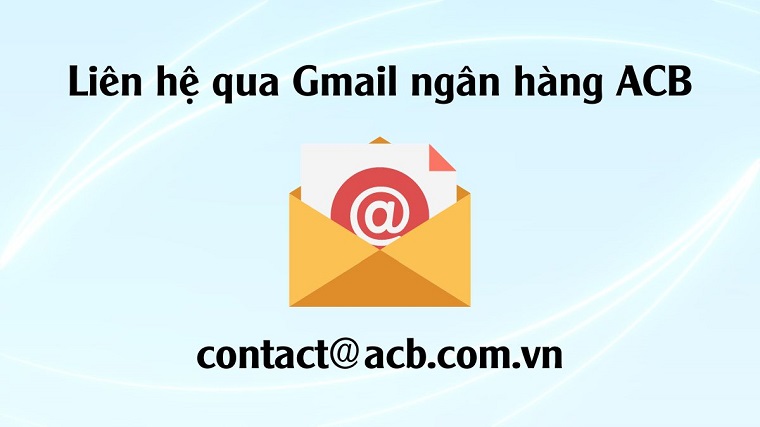 Hỗ trợ Chăm sóc khách hàng ACB qua Email