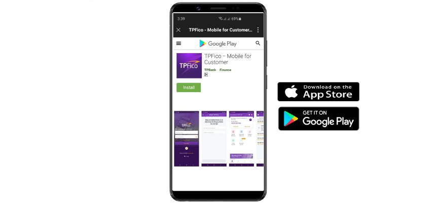 Tải ứng dụng TPFico Mobile về điện thoại