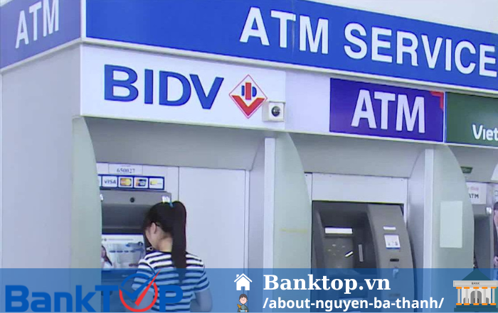 Kiểm tra số dư BIDV tại trụ ATM