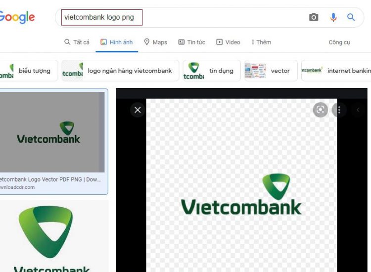 Biểu tượng Ngân hàng Vietcombank