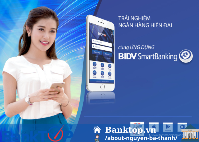 CSKH BIDV qua ứng dụng Smart Banking BIDV