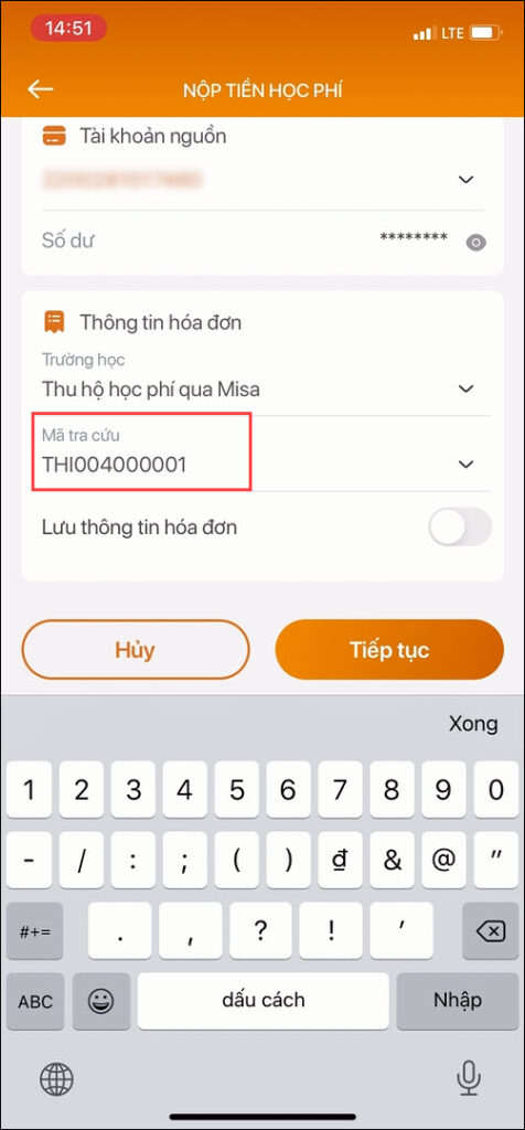 Mã tra cứu