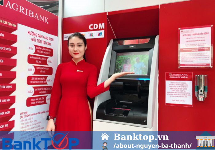 Rút tiền đúng cách tại ATM Agribank