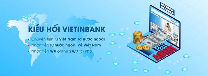 Nhận tiền từ nước ngoài qua thẻ ATM Vietinbank