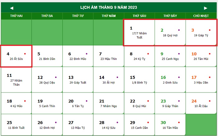 Ngày Lễ Quốc Khánh 2/9/2023 được nghỉ bao nhiêu ngày?