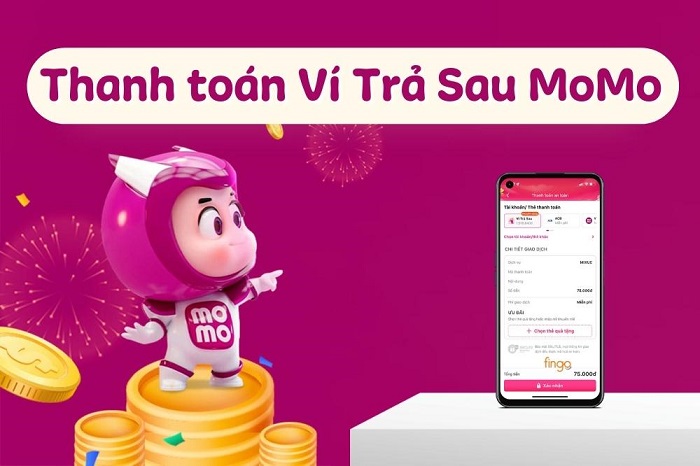 Hướng dẫn cách thanh toán ví trả sau Momo