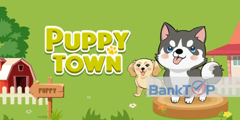 Puppy Town - Kiếm tiền bằng cách xây dựng thế giới của những chú chó